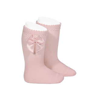 perle-knee-high-socks-with-bow-pale-pink