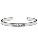 Βραχιόλι Proud Mama- silver