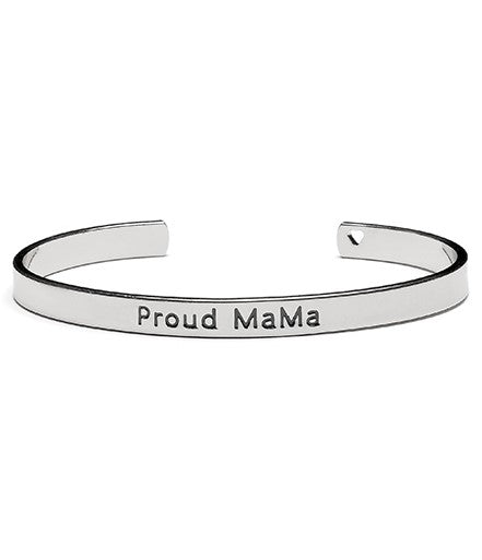 Βραχιόλι Proud Mama- silver